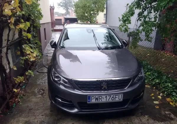 wielkopolskie Peugeot 308 cena 71900 przebieg: 21651, rok produkcji 2021 z Września